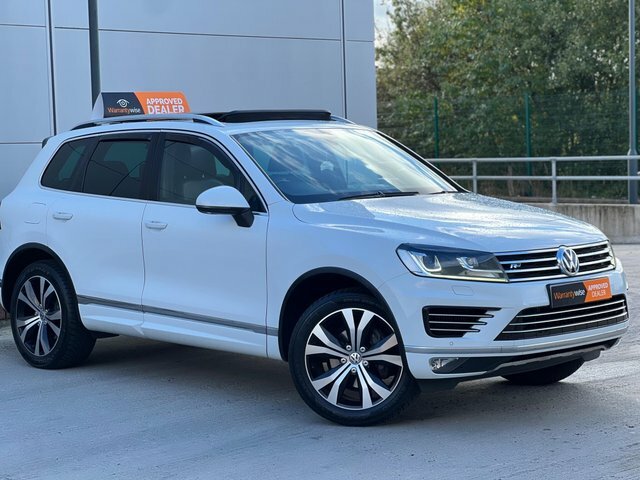 Volkswagen Touareg 2015 3.0 Tdi V6 Bluemotion Tech R-line Tiptronic 4 White
