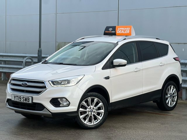 Ford Kuga 2019 2.0 Tdci Ecoblue Titanium Edition Euro 6 Ss YT19SWB White #3