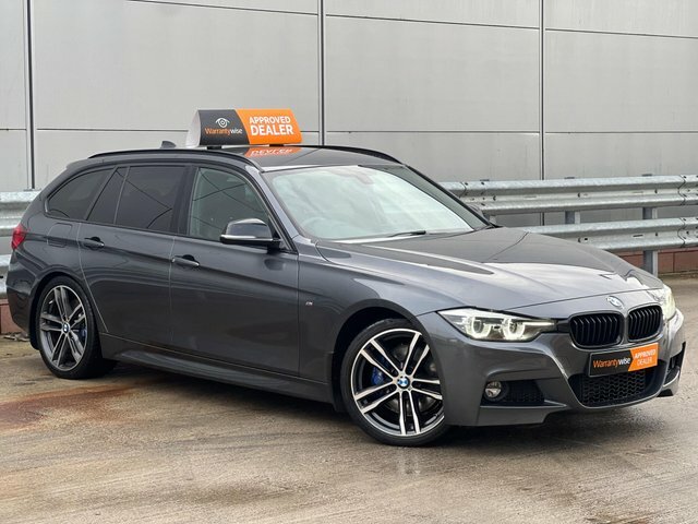 BMW 3 Series 2018 2.0 320D M Sport Shadow Edition Touring AO18XCH Grey