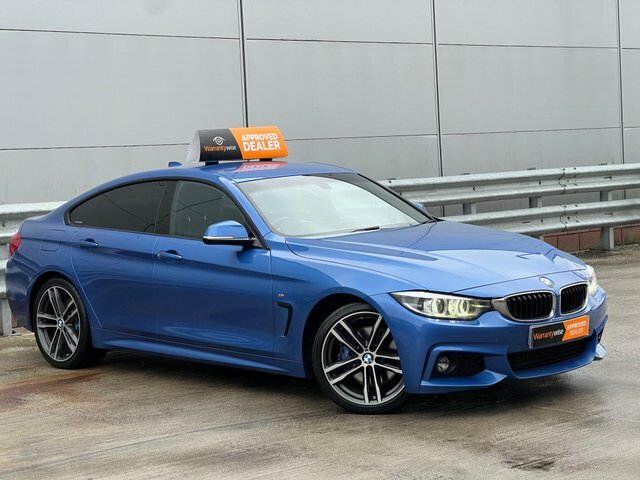 BMW 4 Series Gran Coupe 2017 2.0 420D M Sport Euro 6 Ss Blue