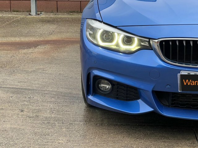 BMW 4 Series Gran Coupe 2017 2.0 420D M Sport Euro 6 Ss NJ67YVU Blue #4