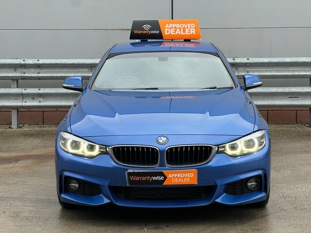 BMW 4 Series Gran Coupe 2017 2.0 420D M Sport Euro 6 Ss NJ67YVU Blue #2