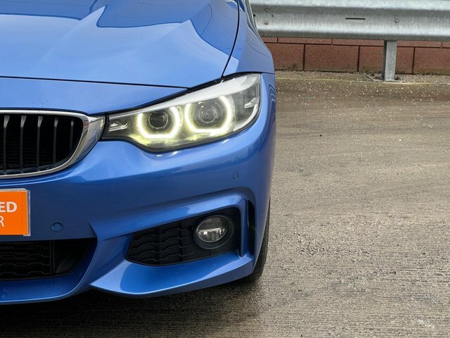 BMW 4 Series Gran Coupe 2017 2.0 420D M Sport Euro 6 Ss NJ67YVU Blue #5