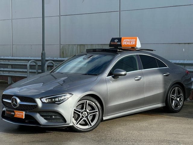 Mercedes-Benz CLA Class 2019 2.0 Cla220 Amg Line Premium Plus Coupe 7G-d SN69TZH Grey #3