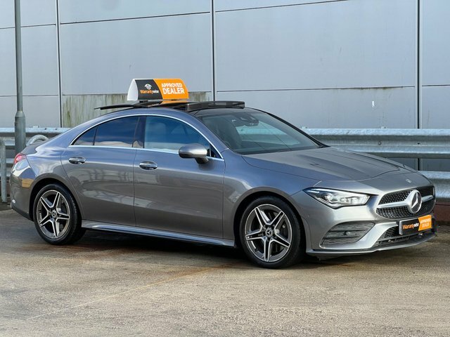 Mercedes-Benz CLA Class 2019 2.0 Cla220 Amg Line Premium Plus Coupe 7G-d SN69TZH Grey #4