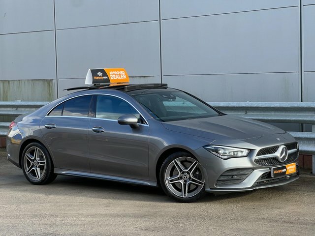 Mercedes-Benz CLA Class 2019 2.0 Cla220 Amg Line Premium Plus Coupe 7G-d Grey