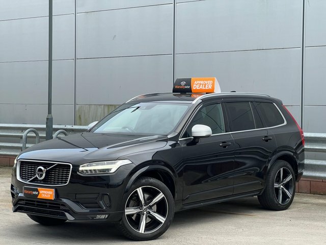 Volvo XC90 2017 2.0 D5 Powerpulse R-design 4Wd Euro 6 S SL67JWO Black #3