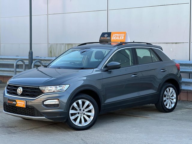Volkswagen T-Roc 2018 1.0 Tsi Se Euro 6 Ss NA68VLY Grey #3