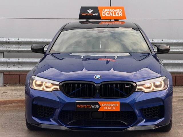 BMW M5 2019 4.4I V8 Competition Steptronic Xdrive Euro 6 RF19OUD Blue #3