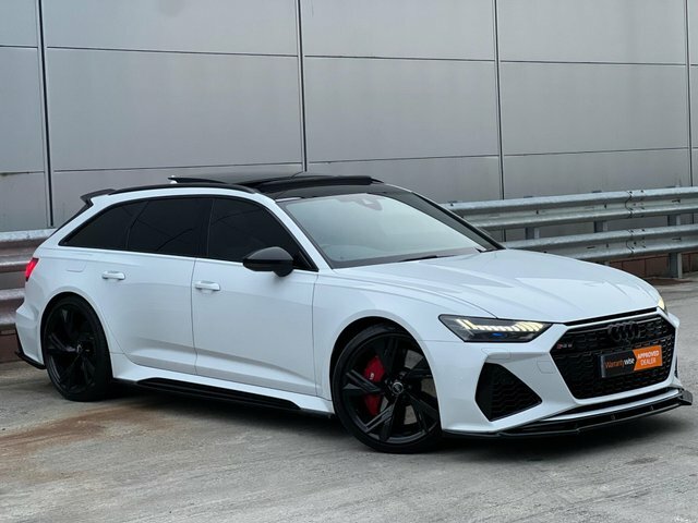 Audi RS6 Avant 2020 4.0 Tfsi V8 Launch Edition Tiptronic Quattro DX20VWB White #6