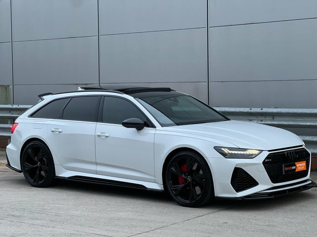 Audi RS6 Avant 2020 4.0 Tfsi V8 Launch Edition Tiptronic Quattro DX20VWB White #4