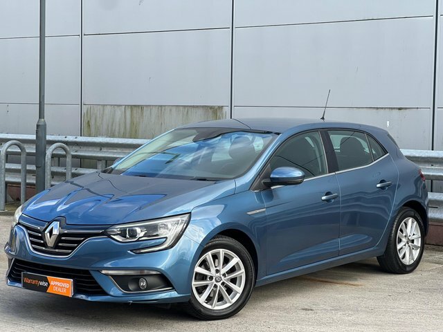 Renault Megane 2017 1.5 Dci Dynamique Nav Euro 6 Ss LA17JFF Blue #3