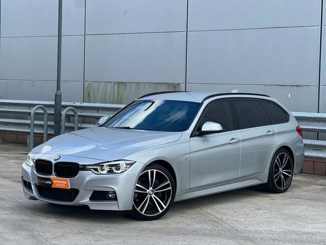 BMW 3 Series 2017 2.0 320D M Sport Touring Euro LA17KZJ Silver #3