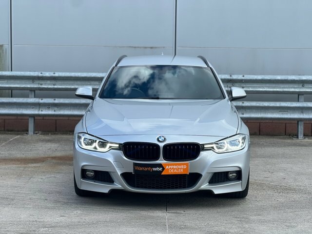 BMW 3 Series 2017 2.0 320D M Sport Touring Euro LA17KZJ Silver #2