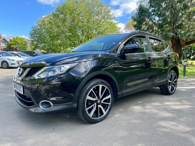 Nissan Qashqai Suv WV66OXC Black #3