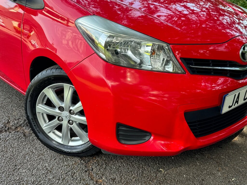 Toyota Yaris 1.33 Dual Vvt-i Tr Hatchback Eur WG12ECE Red #6