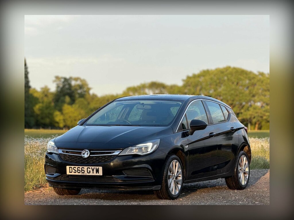 Vauxhall Astra 1.4I Design Euro 6 DS66GYW Black #4