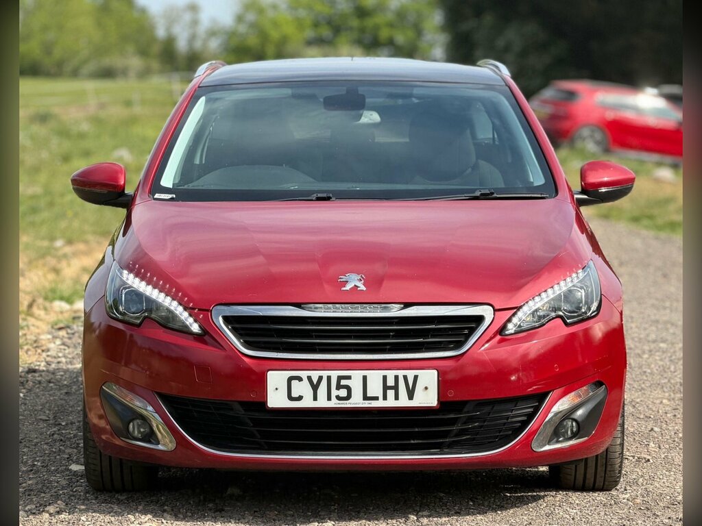 Peugeot 308 SW 1.2 Puretech Allure Euro 6 Ss Red #2