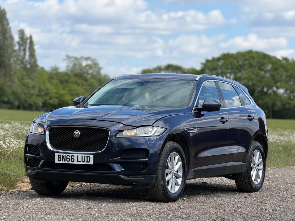 Jaguar F-Pace 2.0 D180 Prestige Awd Euro 6 Ss BN66LUD Blue #3
