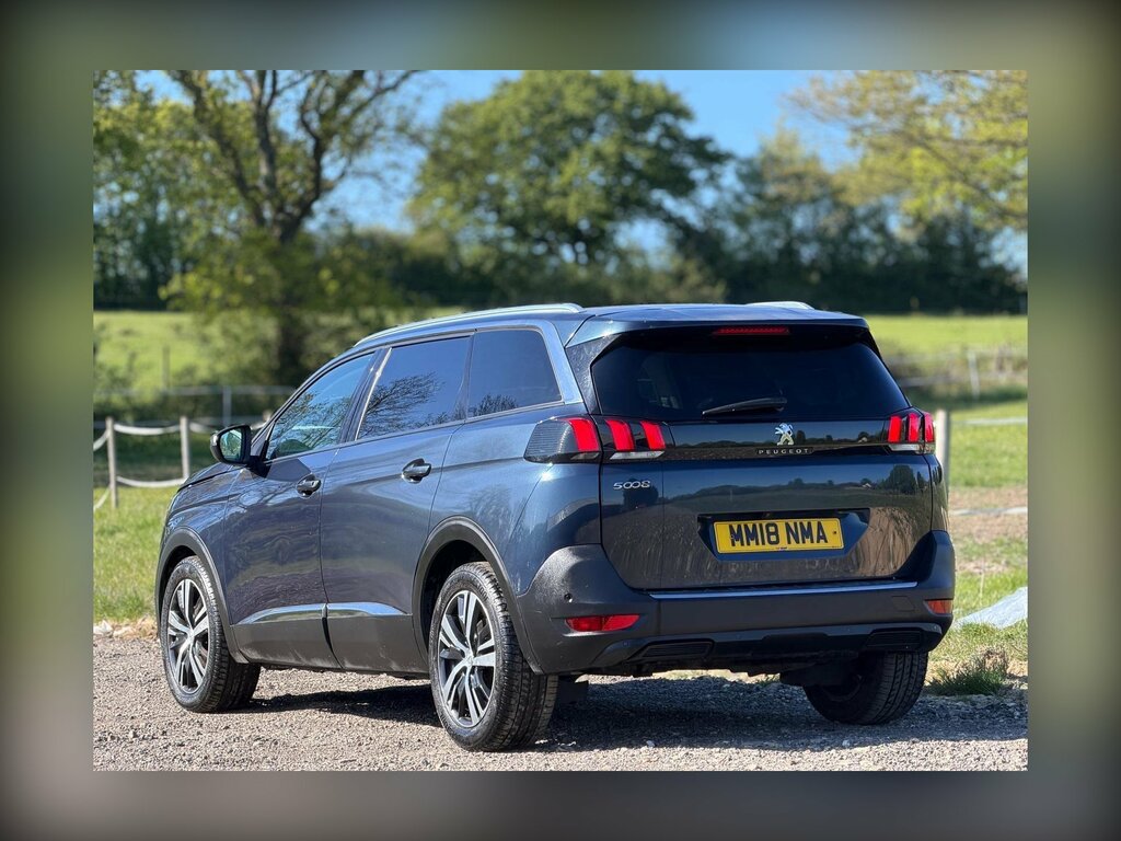 Peugeot 5008 1.5 Bluehdi Allure Eat Euro 6 Ss MM18NMA Blue #4
