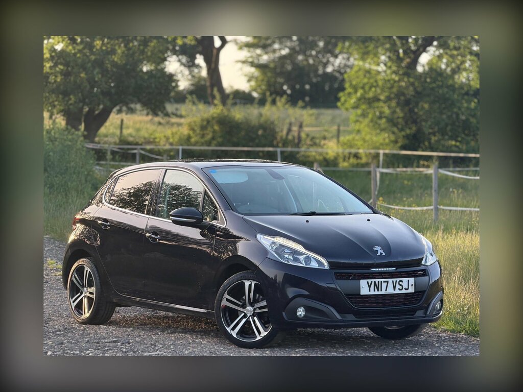 Peugeot 208 1.2 Puretech Gt Line Euro 6 Ss YN17VSJ Blue #2