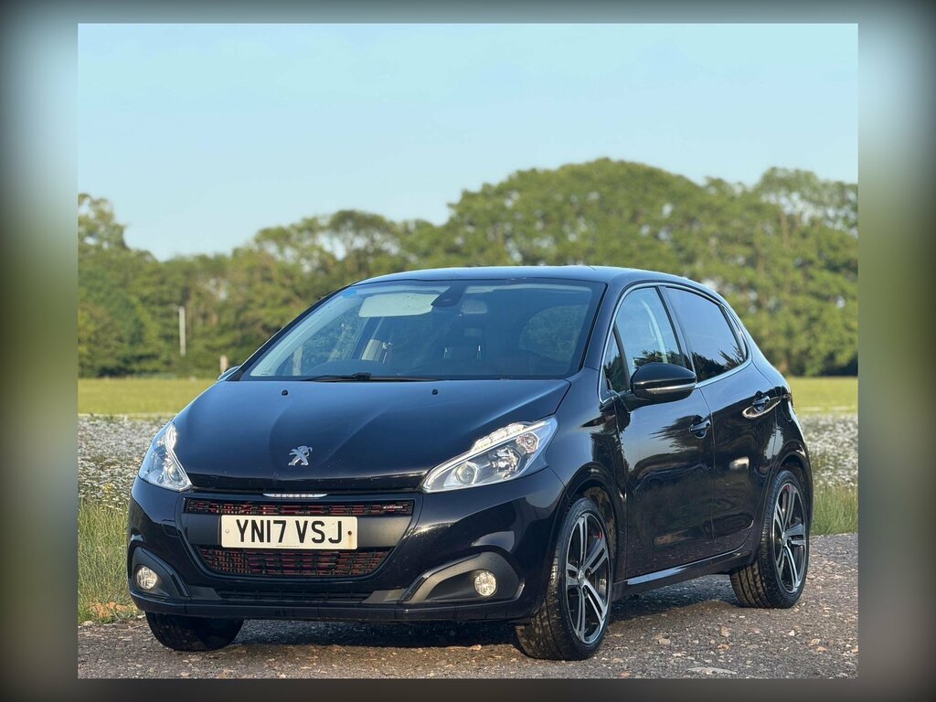 Peugeot 208 1.2 Puretech Gt Line Euro 6 Ss YN17VSJ Blue #4