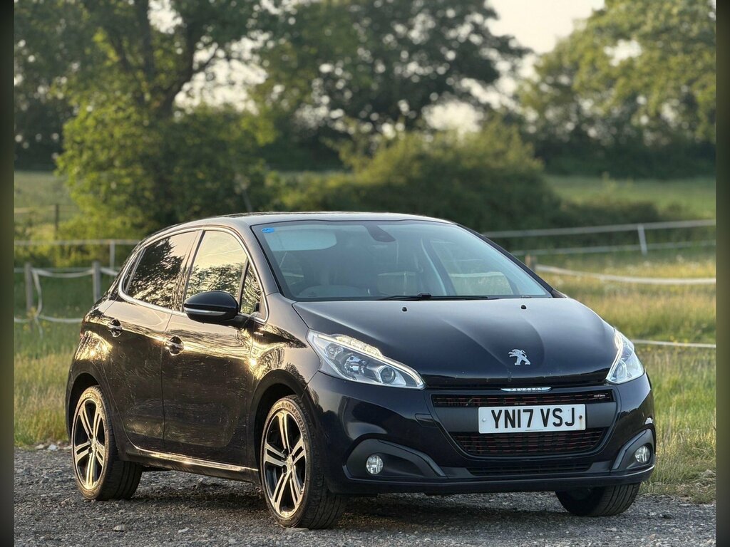 Peugeot 208 1.2 Puretech Gt Line Euro 6 Ss YN17VSJ Blue #3