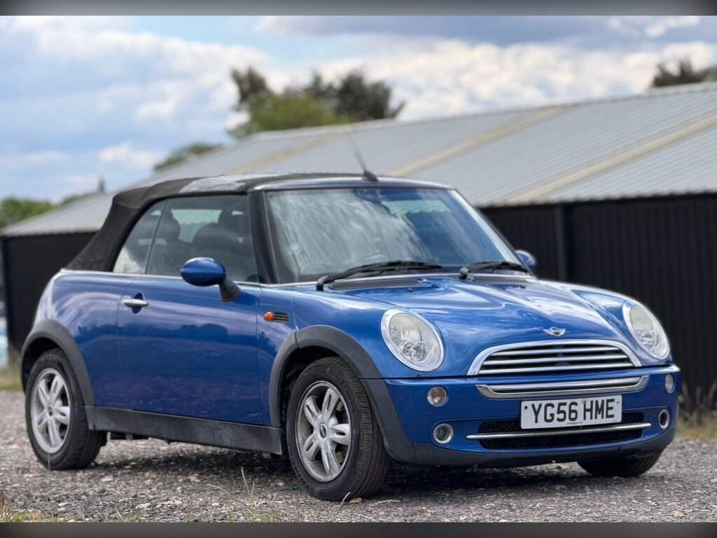 Mini Convertible 1.6 One Euro 4 Blue