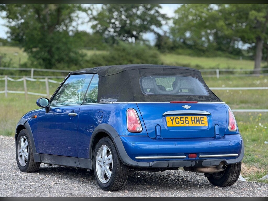 Mini Convertible 1.6 One Euro 4 Blue #5