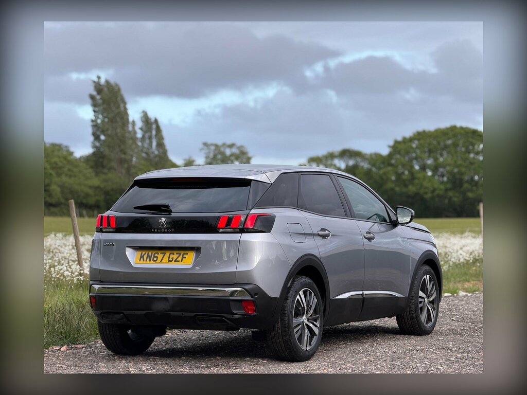 Peugeot 3008 1.2 Puretech Allure Euro 6 Ss KN67GZF Grey #5
