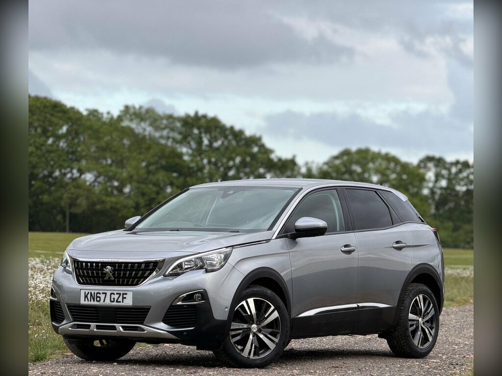 Peugeot 3008 1.2 Puretech Allure Euro 6 Ss KN67GZF Grey #2