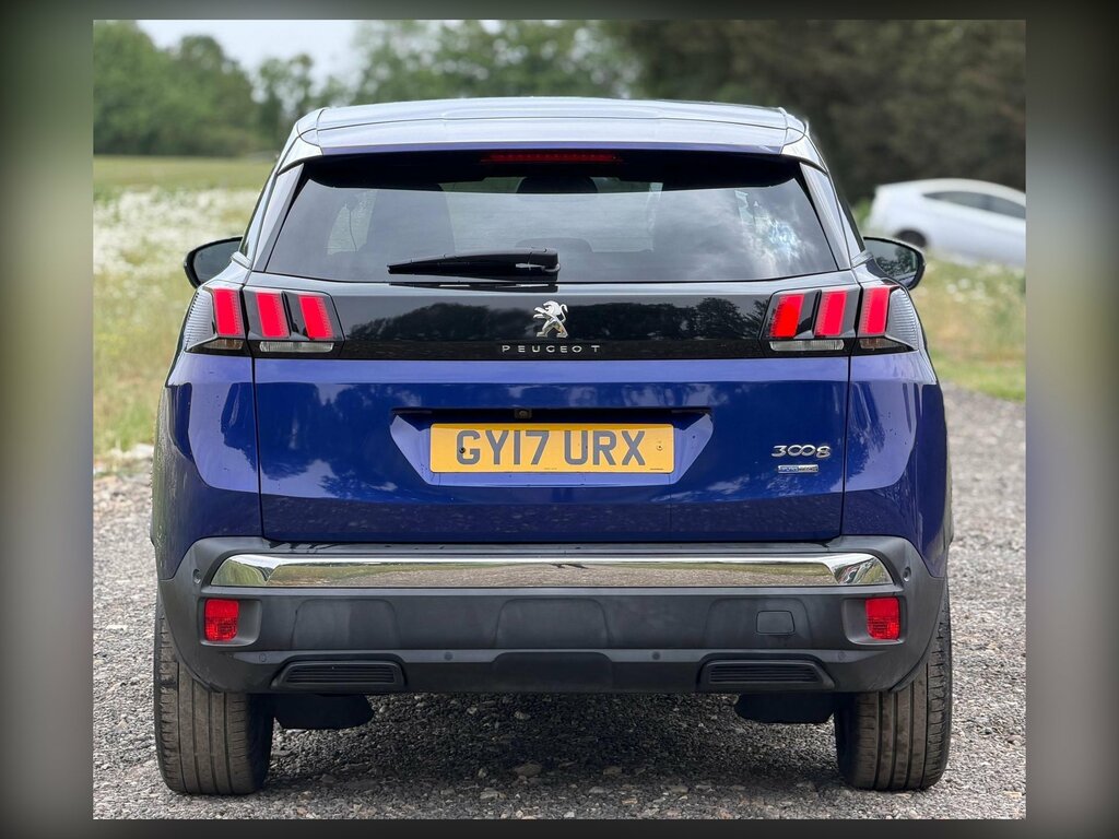 Peugeot 3008 1.2 Puretech Allure Euro 6 Ss GY17URX Blue #6