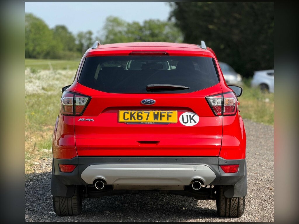 Ford Kuga 1.5 Tdci Titanium Powershift Euro 6 Ss CK67WFF Red #6