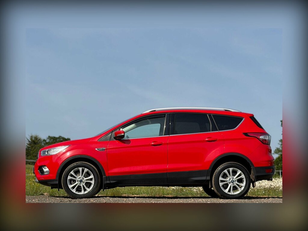 Ford Kuga 1.5 Tdci Titanium Powershift Euro 6 Ss CK67WFF Red #4