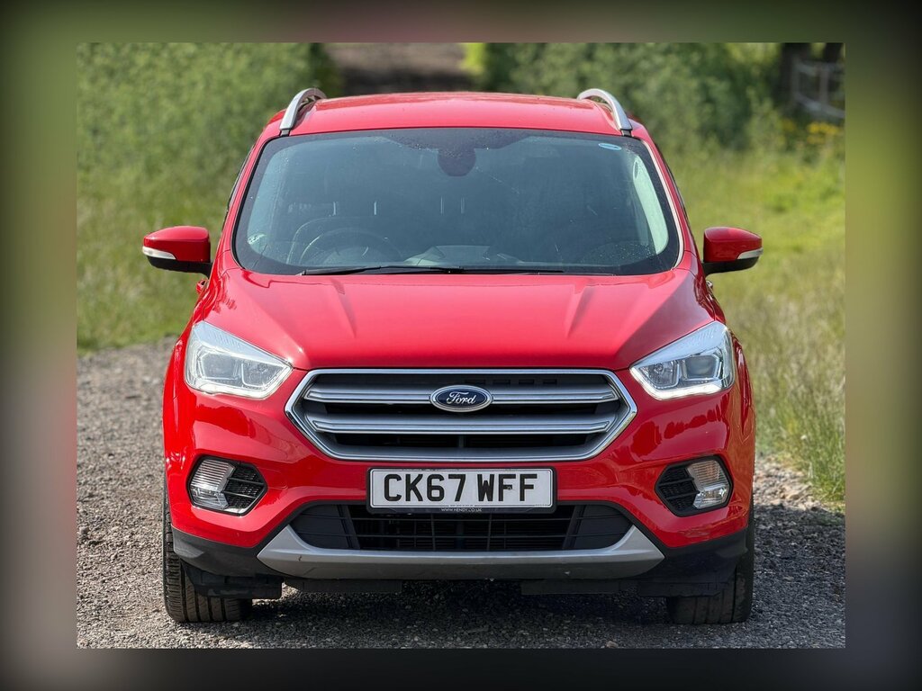 Ford Kuga 1.5 Tdci Titanium Powershift Euro 6 Ss CK67WFF Red #2