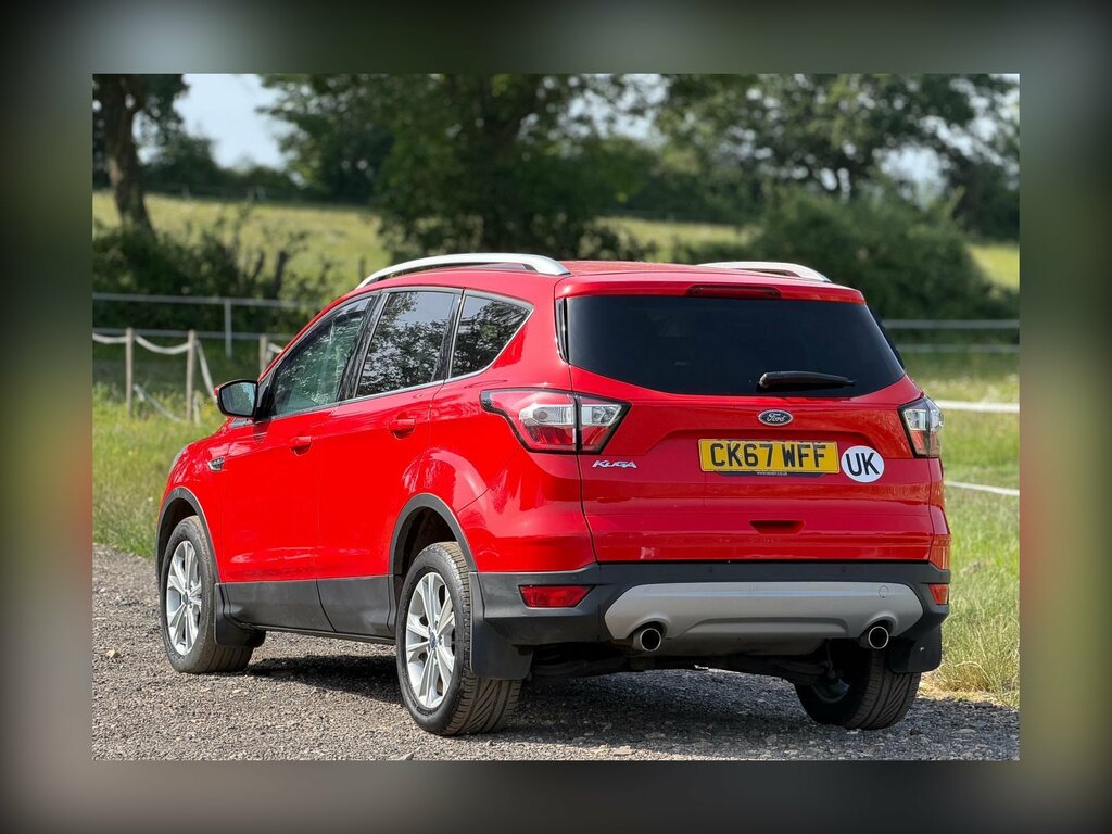 Ford Kuga 1.5 Tdci Titanium Powershift Euro 6 Ss CK67WFF Red #5