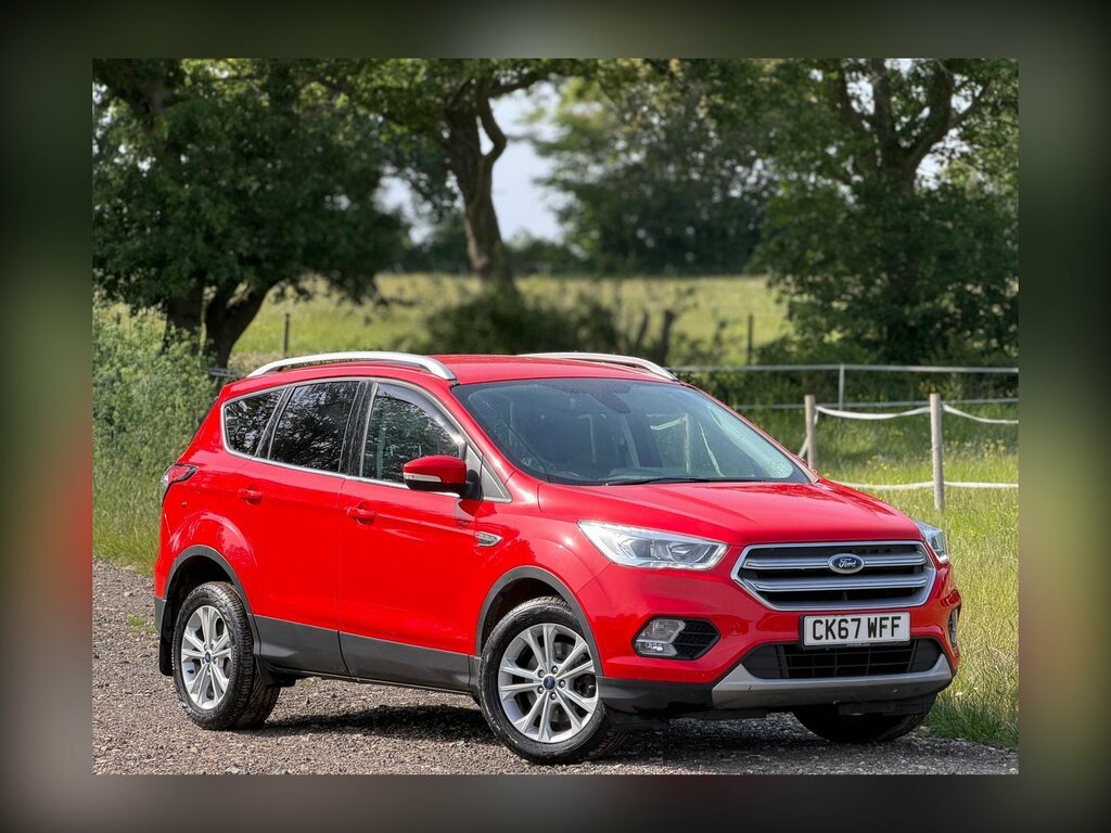 Ford Kuga 1.5 Tdci Titanium Powershift Euro 6 Ss Red