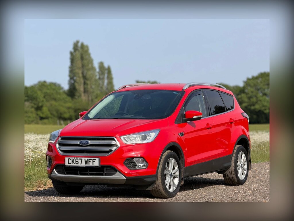 Ford Kuga 1.5 Tdci Titanium Powershift Euro 6 Ss CK67WFF Red #3
