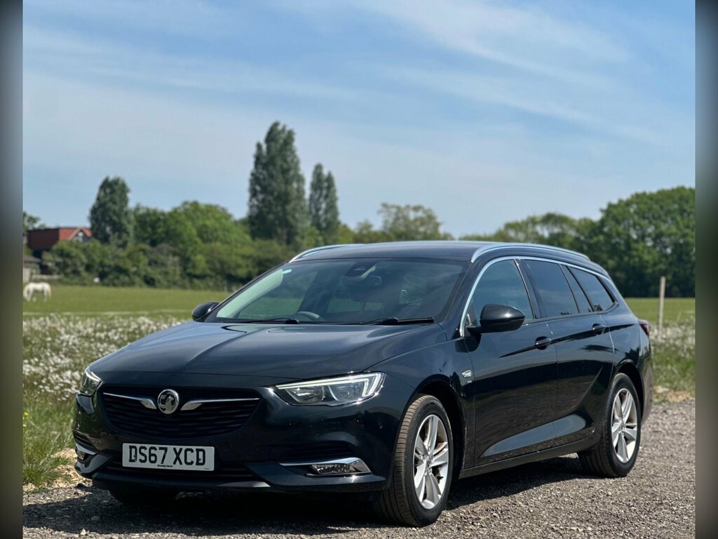 Vauxhall Insignia 2.0 Turbo D Blueinjection Sri Nav Sports Tourer Eu DS67XCD Black #3