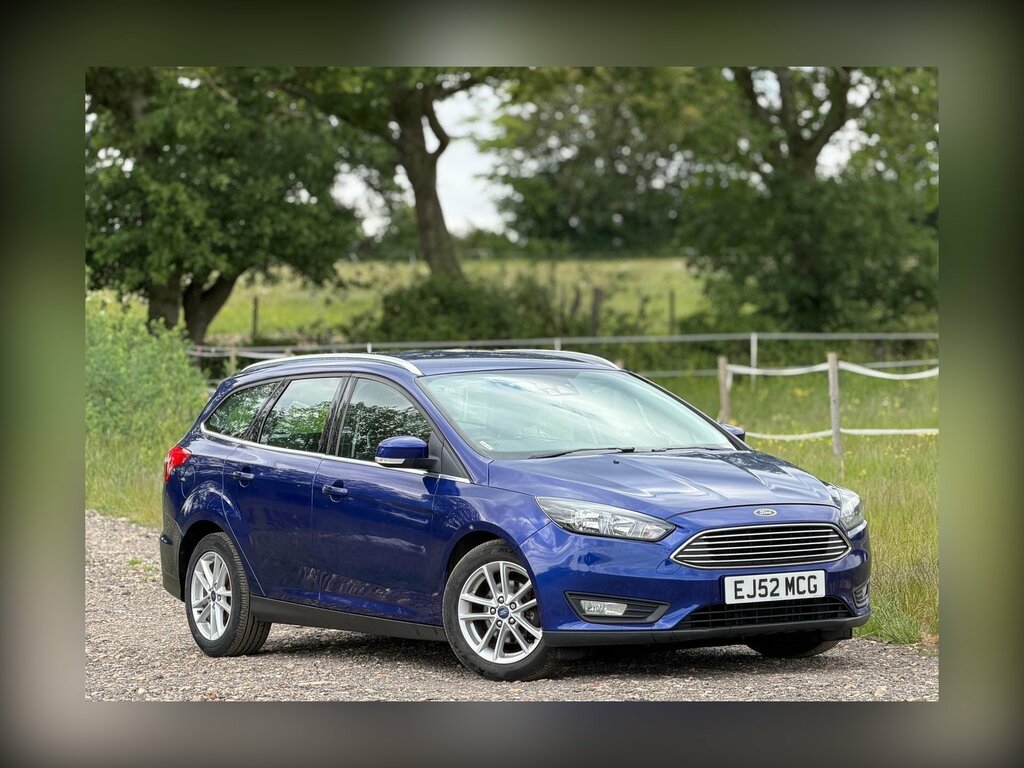 Ford Focus 1.0T Ecoboost Zetec Euro 6 Ss EJ52MCG Blue #3