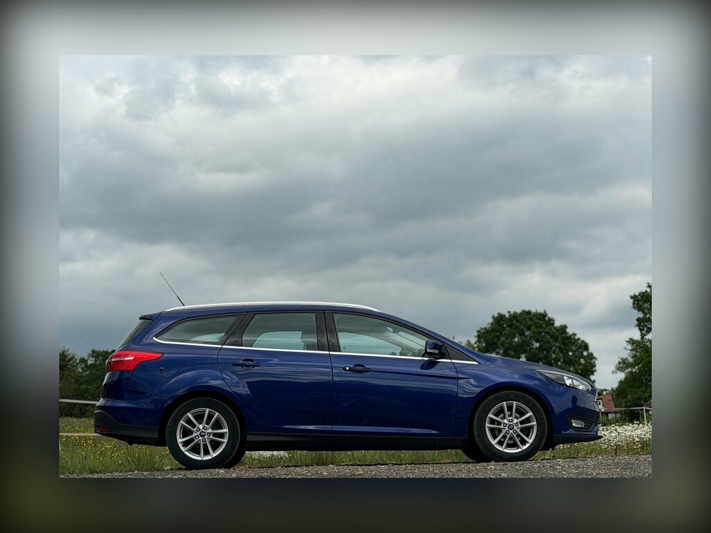 Ford Focus 1.0T Ecoboost Zetec Euro 6 Ss EJ52MCG Blue #4