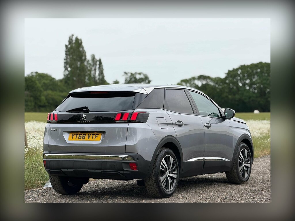 Peugeot 3008 1.5 Bluehdi Allure Eat Euro 6 Ss YT68VTF Grey #5