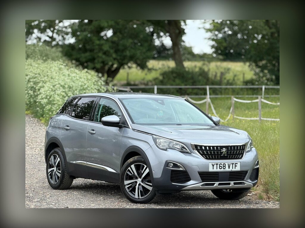 Peugeot 3008 1.5 Bluehdi Allure Eat Euro 6 Ss YT68VTF Grey #3