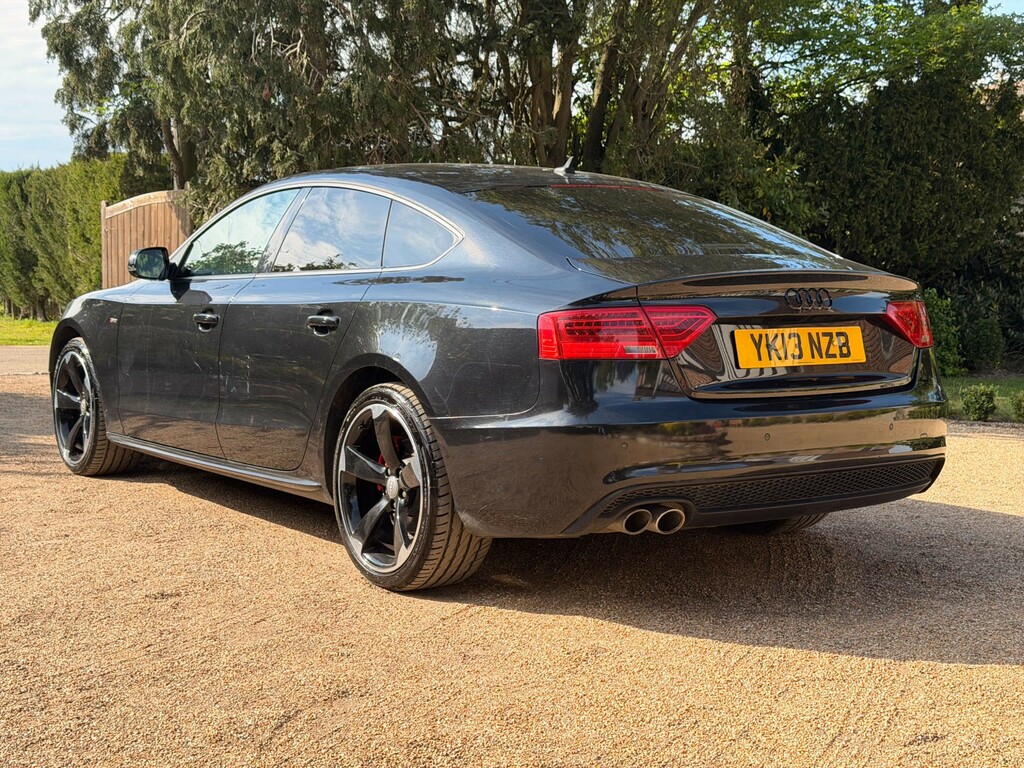 Audi A5 Sportback Tdi Black Edition YK13NZB  #4