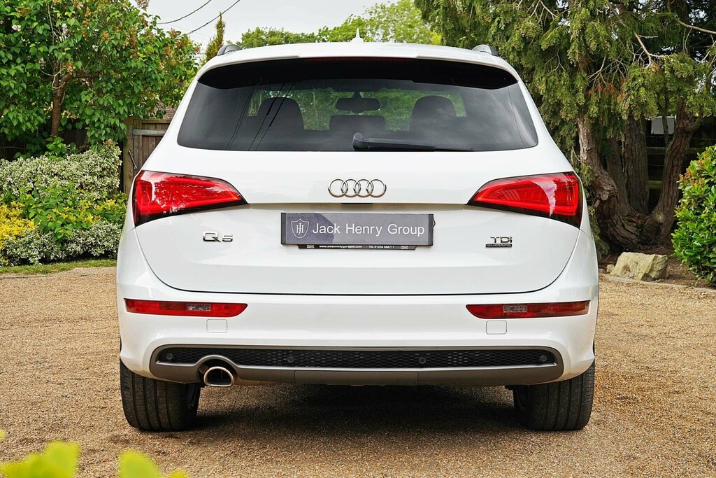 Audi Q5 S Line Tdi Quattro 4Wd PL64BDF White #4