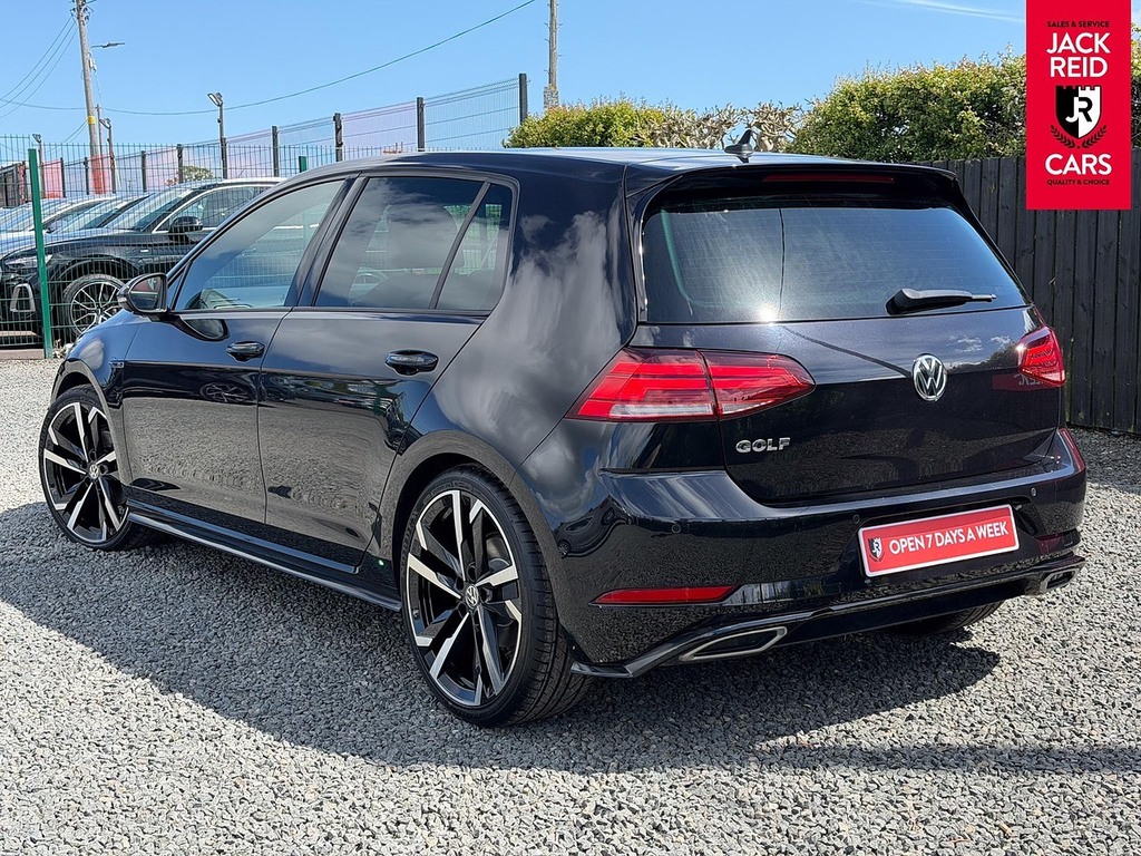 Volkswagen Golf Hatchback CX69OGP Black #2