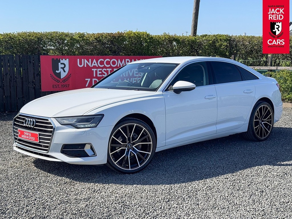 Audi A6 Saloon Saloon White