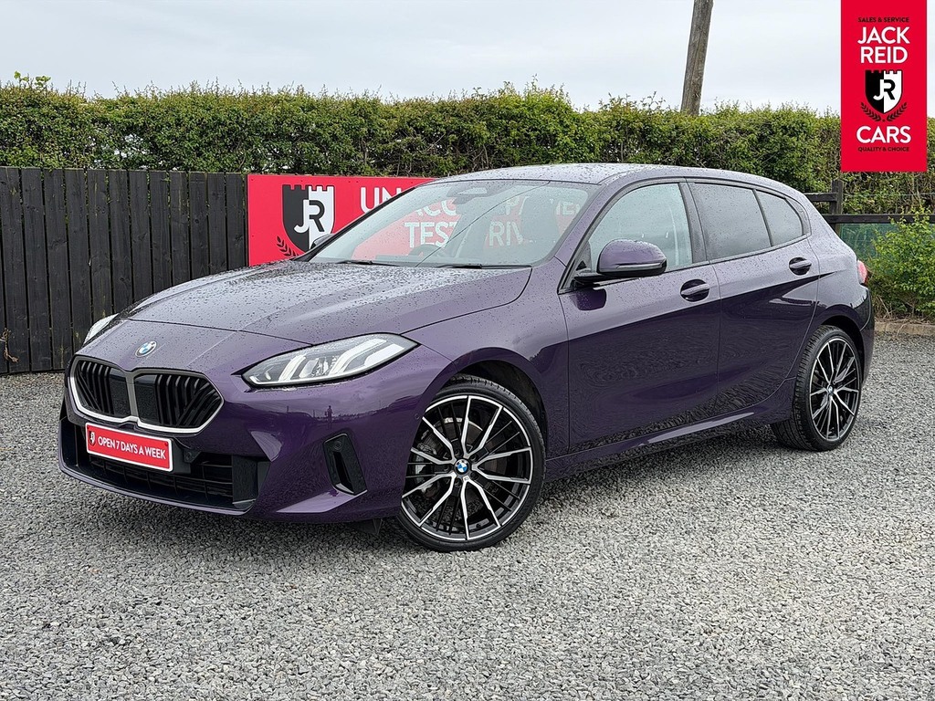 BMW 1 Series Hatchback Purple