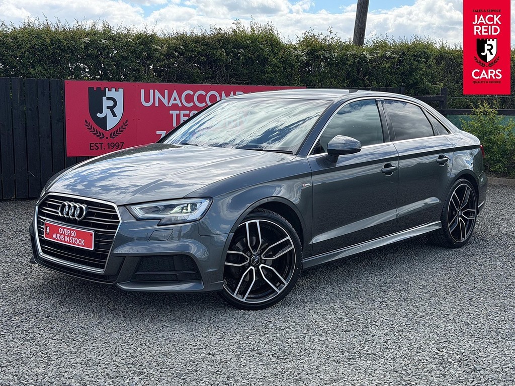 Audi A3 Saloon Grey