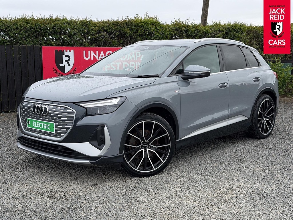 Audi Q4 E Tron Suv Grey